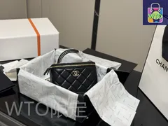【今日特価】Chanel ハンドル メイクボックス（17×11cm）-WTO輸入1