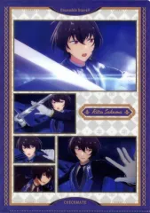 【中古】クリアファイル 朔間凛月(チェックメイト衣装ver.) チェックメイト A4シングルクリアファイル 「あんさんぶるスターズ!! 追憶セレクション POP-UP STORE」