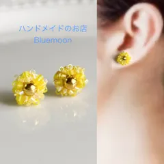 2025年最新】かぎ針編みビーズお花イヤリングの人気アイテム - メルカリ