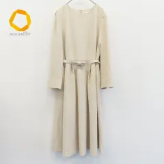 アナトリエ Anatelier ワンピース ロングワンピース ベルト付き ベージュ系 836501iのサムネイル