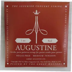 AUGUSTINE 新品 オーガスチンクラシックギターバラ弦 インペリアル赤1セット相当品 Made in USA.