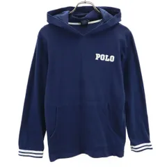ポロバイラルフローレン 長袖 パーカー M ネイビー系 Polo by Ralph Lauren メンズ 古着 【240308】