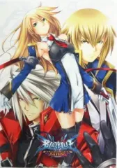 【中古】ポスター(アニメ) [単品]A3クリアポスター ラグナ＆ジン＆ノエル 「PSVitaソフト ブレイブルー コンティニュアムシフト エクステンド」 エビテン限定ファミ通DXパック 同梱品