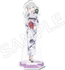【中古】アクリルスタンド・アクリルパネル エミリア(七夕まつりver.) アクリルスタンドフィギュア 「Re：ゼロから始める異世界生活」