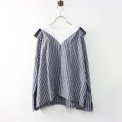 エヴァムエヴァ evam eva ring yarn PO リング ヤーン プルオーバー /チャコールグレー ニット クルーネック 長袖【2400014480443】 エヴァムエヴァ evam eva ring yarn PO リング ヤーン プル