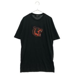DSQUARED2 (디스퀘어드) 19AW 3D TIGGER PRINTED TEE S/S NAVY S75GD0042 S21600 입체 타이거 프린트 반소매 T셔츠 블랙 레이디스