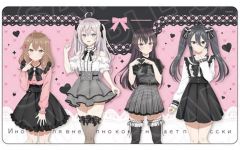 [중고] 데스크 매트 집합(Kawaii ver.) 고무 데스크 매트 [때때로 보소와 러시아어로 데레하는 옆의 아야씨]