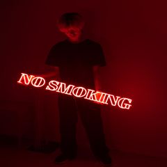 【定価50%OFF】NO SMOKING ☓ ネオンサイン / ネオン管 / ネオンライト / インテリア照明
