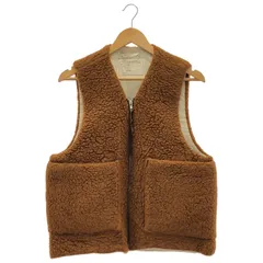 camiel fortgens(カミエルフォートヘンス) Zip VEST camiel fortgens(カミエルフォートヘンス)Zip Vest Wool Fleece