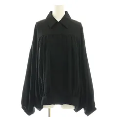エンフォルド ENFOLD 25SS BLOUSON ブルゾン BIGシルエット 薄手 38 ブラック /DO ■OS ■SHのサムネイル