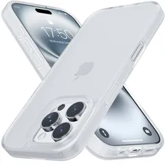 【在庫セール】ケース ケース 指紋防止 Pro 米軍MIL規格 Pro 黄変防止 16 ワイヤレス充電対応 iPhone スマホケース 滑り止め iPhone 耐衝撃 16 半透明 Pro マット感 (半透明) iPhone16