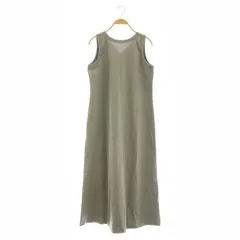 スローン SLOANE Demi-Luxe BEAMS 別注 コットン天竺 タンク ワンピース マキシ ロング 2 グレー /AT ■OSのサムネイル