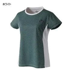 【新品】【Mサイズのみ】prince（プリンス）吸汗速乾 半袖 テニス ウェア レディース・ウィメンズ ・ジュニア　ゲームシャツ ホワイト WF1067-146-M