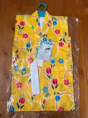 浴衣　子ども　7-8歳　綿100%