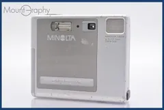 MINOLTA DiMAGE X 【動作品・転送特典無料あり・備品箱付き】 Minolta DiMAGE X】見た目がMDプレイヤーすぎる幻のデジカメ。｜sai