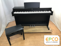 ★68424【電子ピアノ】YAMAHA　YDP165B　22年製