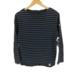 オーチバル ORCIVAL フランス製 ボーダー バスクシャツ ボートネック メンズ 表記無 