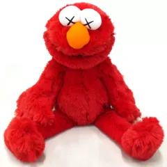 【中古】ぬいぐるみ エルモ ぬいぐるみ 「KAWS×セサミストリート トイ」 ユニクロ限定