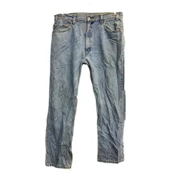 Levi's 505 デニムパンツ W36 リーバイス レギュラー ビッグサイズ ライトブルー コットン メキシコ製 古着卸 アメリカ仕入 2501-270