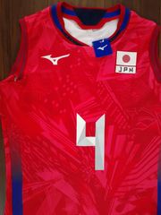レア 新品 mizuno 石川真佑 パリオリンピック 日本代表 ユニフォーム 2XL 火の鳥NIPPON