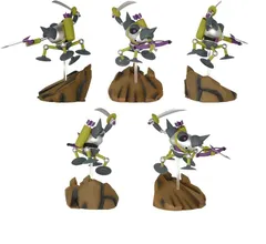 ドラゴンクエスト 立体モンスター図鑑 スライム登場編 メタルハンター★新品未使用 Dragon Quest