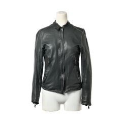 美品】Scye サイ カシミア混メルトン ダブルライダースジャケット 