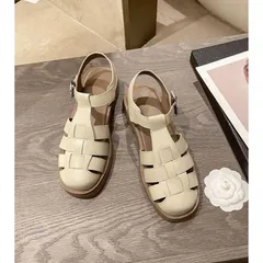 グルカサンダル レディース ヒールサンダル 厚底 メッシュ 編み込み 涼しい 靴 シューズ 婦人靴 ナチュラル 走れる 痛くない 大人 旅行 リゾート jingran01
