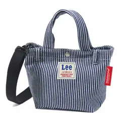 マンハッタンポーテージ カナージー トートバッグ Lee限定コラボ XS ヒッコリー W23/15×H16.5×D9.5cm #MP1380LEE-9914 Canarsie Tote Bag Lee MANHATTAN PORTAGE 新品 未使用