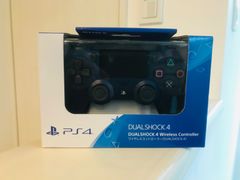 新品PS4純正デュアルショック4ワイヤレスコントローラー　ミッドナイトブルー