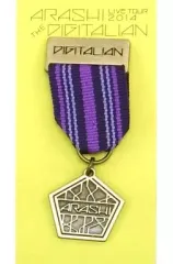 【中古】アクセサリー(非金属)(男性) 嵐 会場限定メダルブローチ 「ARASHI LIVE TOUR 2014 THE DIGITALIAN」 札幌会場限定
