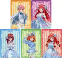 【中古】紙製品 全5種セット ブラインドコレクションシート 「きゃらっとくじ 五等分の花嫁∬～Shine Snow～」 L賞