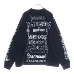 最終価格 値下げ不可 定価13.75万BALENCIAGA メタルロゴT バレンシアガ メタルロゴTシャツ Tシャツ コットン ブラック