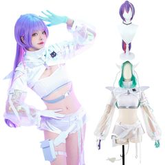 Color:ノワール ウィッグ付き_Size:M [神併良品] ノワール コスプレ