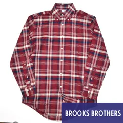 BROOKS BROTHERS ブルックスブラザーズ ノンアイロン スーピマコットン チェック スポーツシャツ　REGENT ボタンダウン Sサイズ メンズ M865325