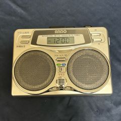 RC7-874D 2スピーカーラジカセ アンドーインターナショナル