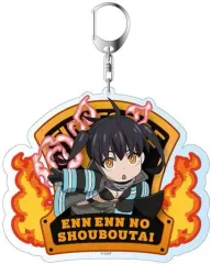 【中古】キーホルダー・マスコット(キャラクター) 環古達 背景付きアクリルキーホルダー 「炎炎ノ消防隊」