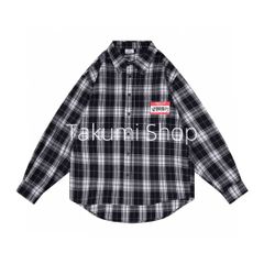 VETEMENTS ヴェトモン チェックシャツ オーバーサイズ Lサイズ