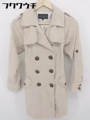 ◇ ◎ misch masch ミッシュマッシュ 長袖 トレンチコート サイズM ライトベージュ レディース 【中古】 【1103040008230】