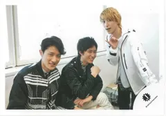 Snow Man 16年 ジャニーズ銀座2016 岩本照/阿部亮平/佐久間大介 公式写真 *1枚