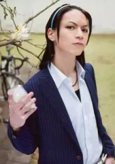 【中古】生写真(男性) 北村諒(東堂尽八)/上半身・スーツ・右手携帯・キャラクターショット/舞台『弱虫ペダル』 インターハイ篇 The Second Order ブロマイド