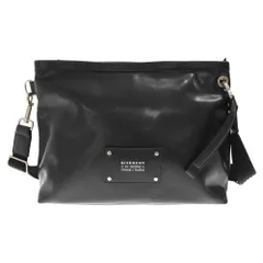 GIVENCHY (ジバンシィ) Calfskin Plain Leather Messenger & Shoulder Bag プレーンレザーメッセンジャーバッグ ショルダーバッグ ブラック BK504GK0KTのサムネイル