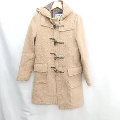 ◇ ⊇ LONDON TRADITION ロンドントラディション 長袖 ダッフルコート サイズ36 ブラウン レディース E  【1411280031278】