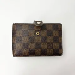 美品✨️新型　ルイヴィトン　ダミエ　エベヌ　ヴィエノワ　財布　コンパクト LOUIS VUITTON 【5mc3344】ルイヴィトン 財布 ダミエ