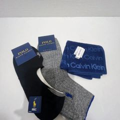 ★セット売り★  POLO　靴下　Calvin Klein　ハンカチ　ハーフ　クルーソックス　メンズ　プレゼント