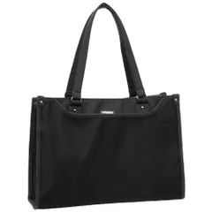 ☆ ブラック ☆ ESCA 軽量 ビジネスバッグ ビジネスバッグ 軽量 レディース ナイロン 2way マチ広 自立 大容量 大きめ PC 肩掛け ショルダーバッグ 大きめ トートバッグ トート A4 軽い ESCA パソコン 通勤