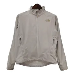 THE NORTH FACE ノースフェイス APEX ソフトシェルジャケット アウトドア アイボリー(レディース M)中古 古着 T7032