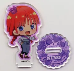 【中古】アクリルスタンド・アクリルパネル 中野二乃 ミニアクリルスタンドフィギュア 「くじ引き堂 五等分の花嫁∽ オトナBirthdayくじ」 C-2賞