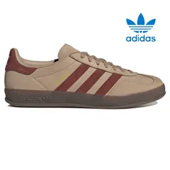 アディダス スニーカー ガゼル インドア JQ8387 トレースカーキ フォックスブラウン クラウドホワイト メンズ レディース adidas GAZELLE INDOOR