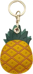 EDEN（エデン） カワイイ フェイクレザー キーホルダー バッグオーナメントE979(黄色（パイナップル）)