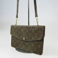 【美品】ルイヴィトン モノグラム ダブルラバット ショルダーバッグ レディース ルイヴィトン ダブルラバット モノグラム ショルダーバッグ